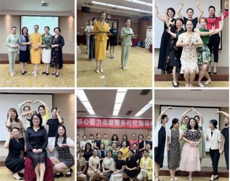 2022.07.15:CVCC第547期高级服务礼仪指导师班在杭州举行